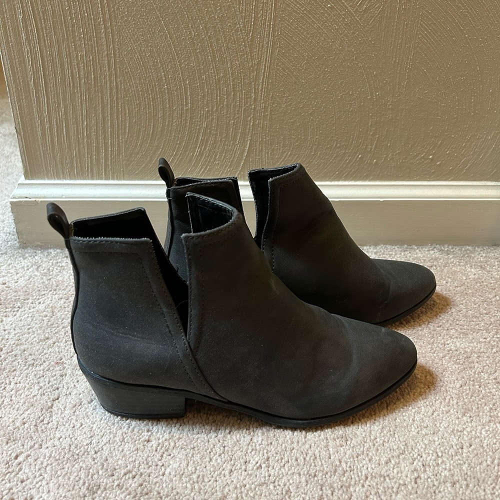 Express Black Ankle Booties